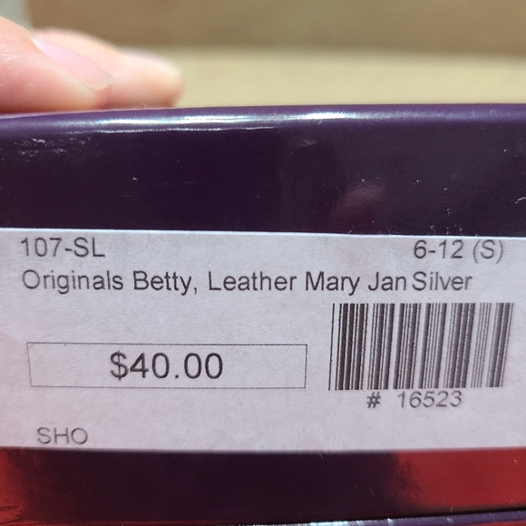 Pediped Silver MaryJanes - Picture 5 of 5